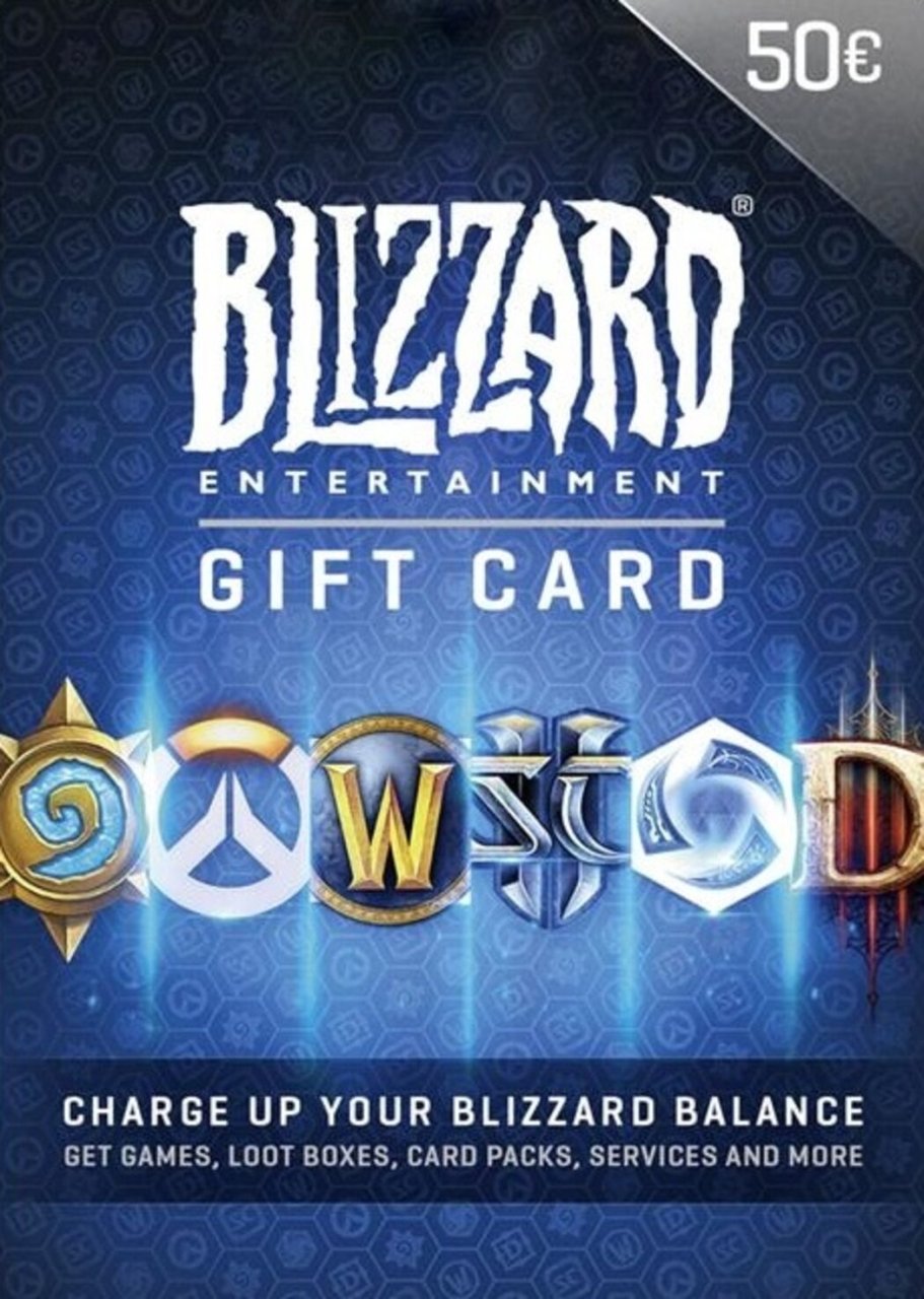 Blizzard Gift Card Battle.net EUR 50 (EU)